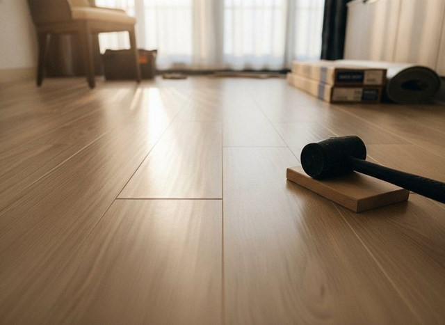 El confort que tu casa merece: instalación de tarima flotante en vivienda particular en Vigo - Imagen 1